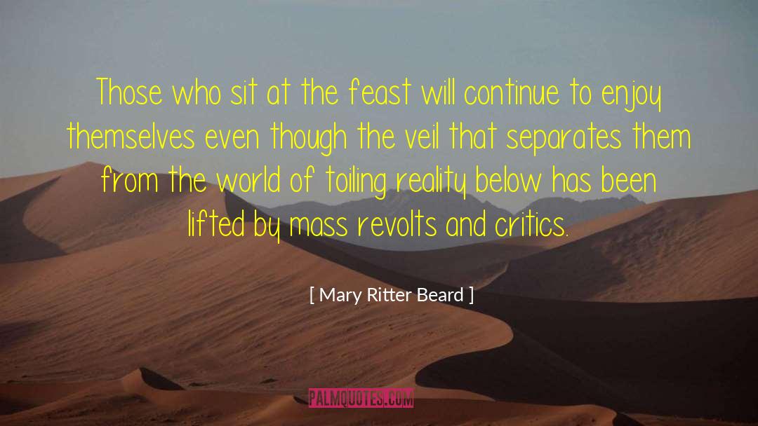 Revolts quotes by Mary Ritter Beard