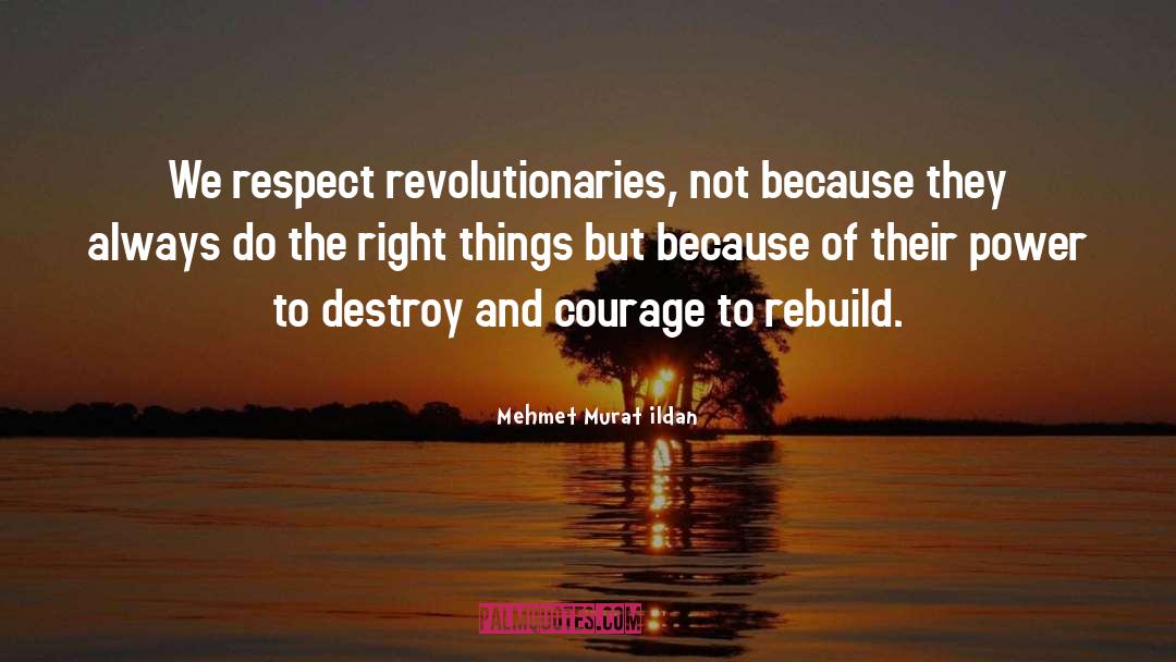 Revolutionaries quotes by Mehmet Murat Ildan