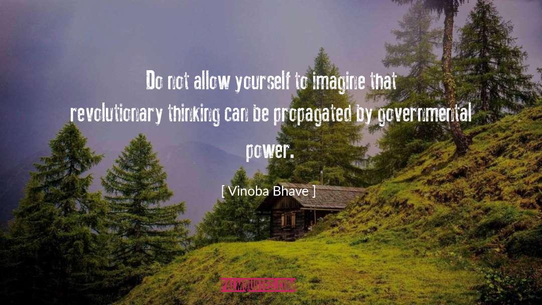 Revolutionary Thinking quotes by Vinoba Bhave