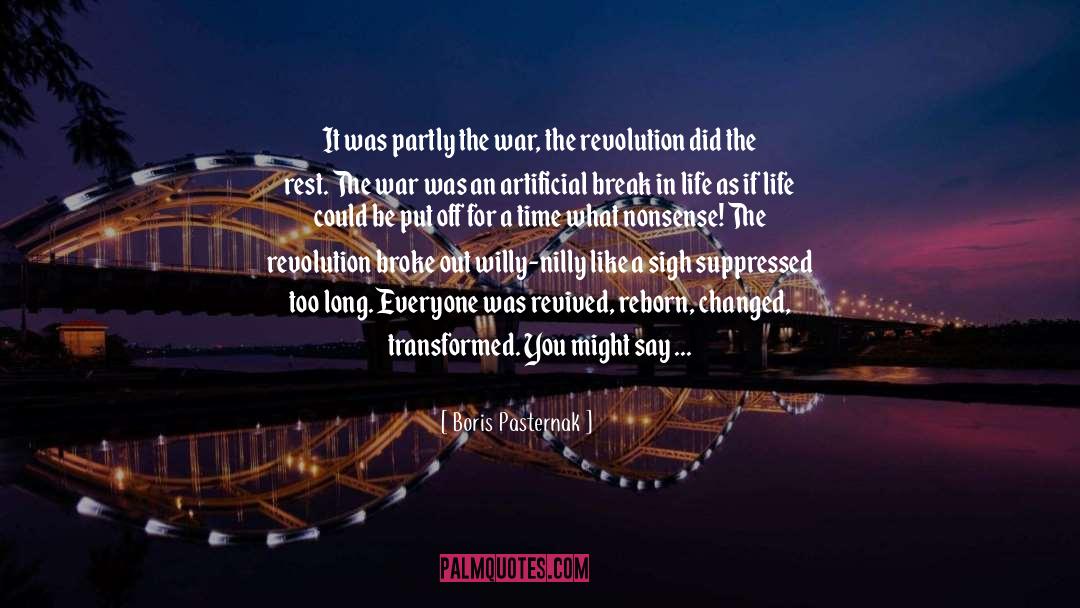 Revolutions quotes by Boris Pasternak