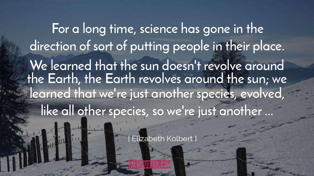 Revolves quotes by Elizabeth Kolbert