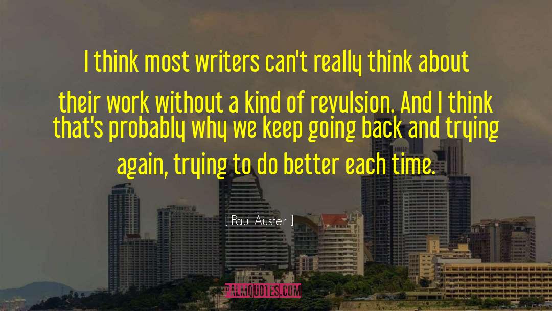 Revulsion quotes by Paul Auster