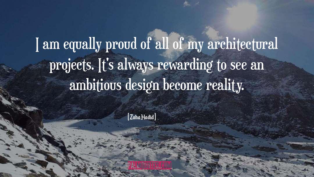 Rewarding quotes by Zaha Hadid