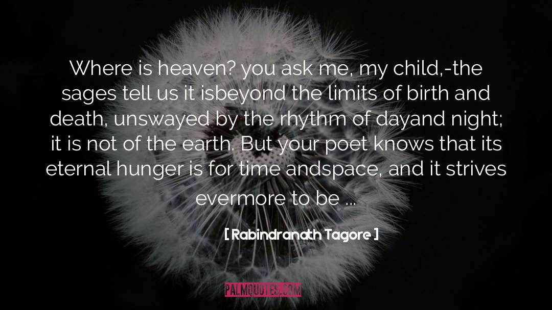 Rewards In Heaven quotes by Rabindranath Tagore