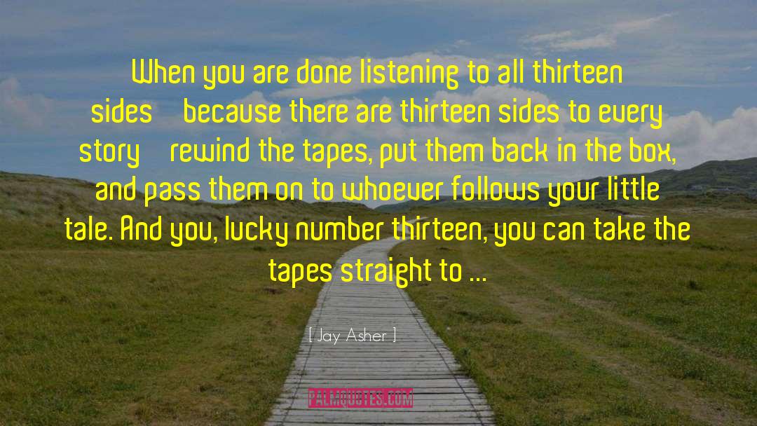 Rewind quotes by Jay Asher