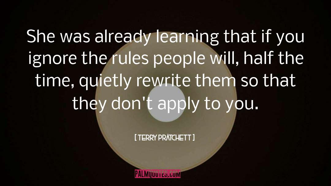 Rewrite quotes by Terry Pratchett