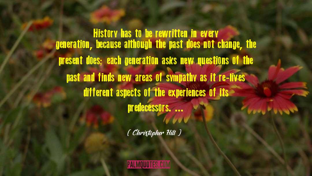 Rewritten quotes by Christopher Hill