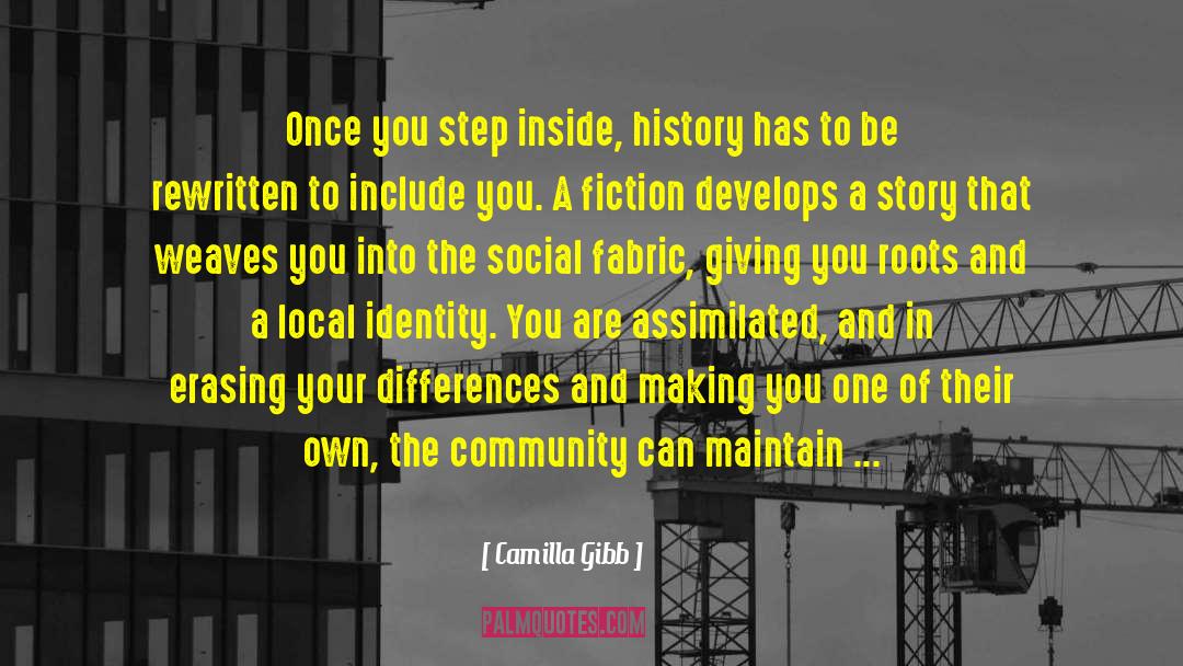Rewritten quotes by Camilla Gibb