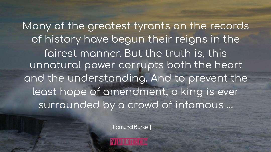Reyna Ramirez The Tyrants Tomb quotes by Edmund Burke