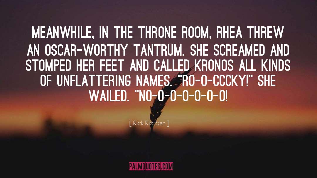 Rhea quotes by Rick Riordan