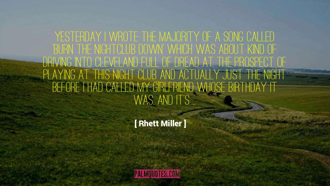 Rhett quotes by Rhett Miller