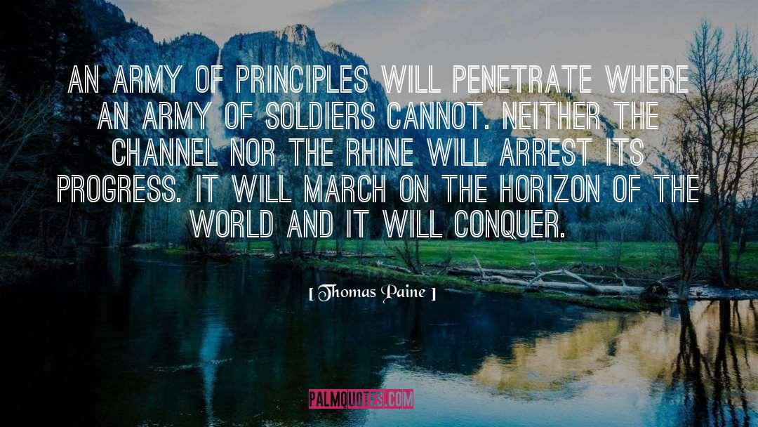 Rhine Dystopian quotes by Thomas Paine