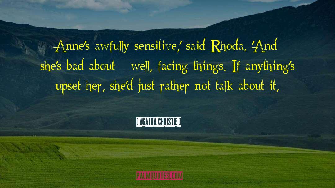 Rhoda quotes by Agatha Christie