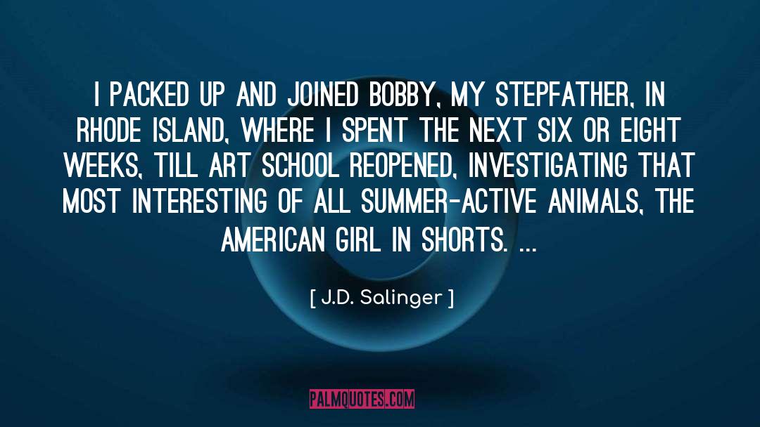 Rhode Island quotes by J.D. Salinger