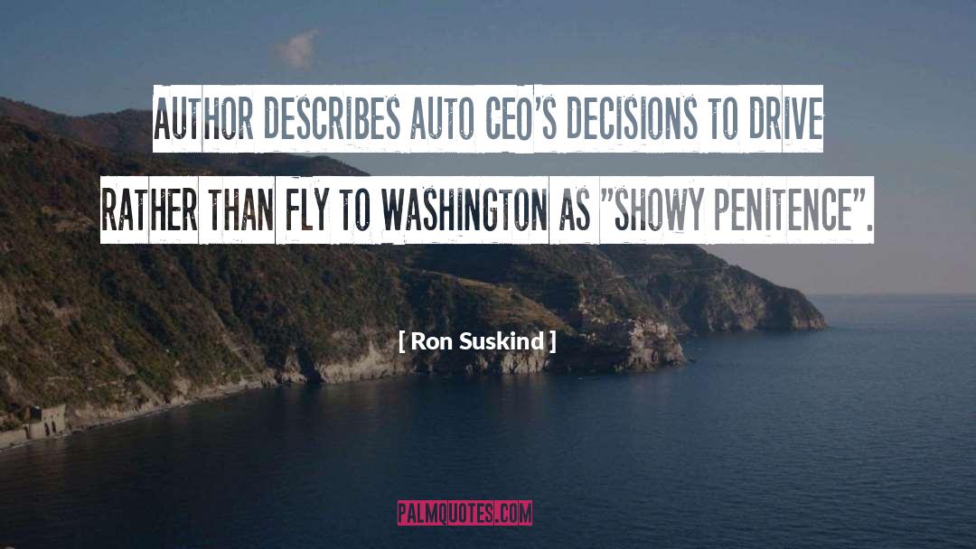 Rhoderick Auto quotes by Ron Suskind