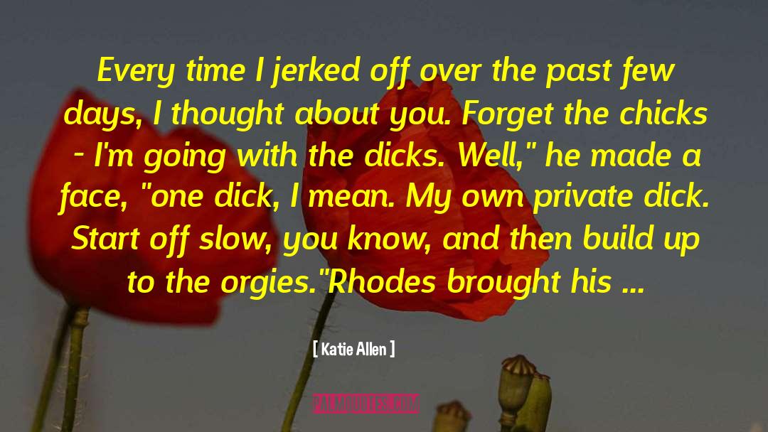 Rhodes quotes by Katie Allen