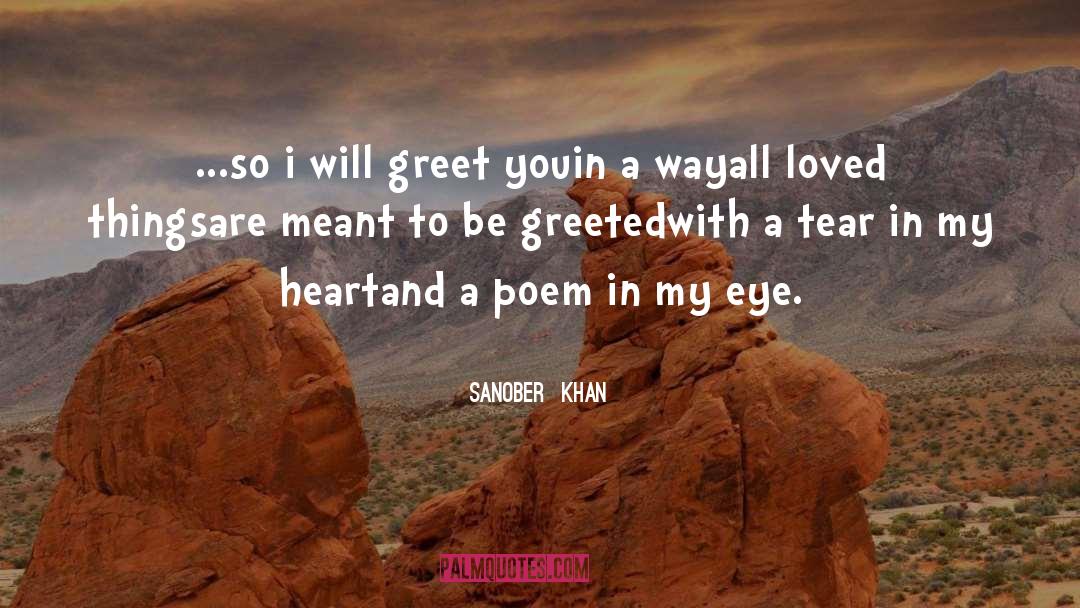 Rhyming Poems quotes by Sanober  Khan