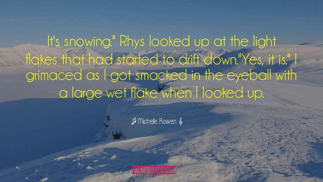 Rhys quotes by Michelle Rowen