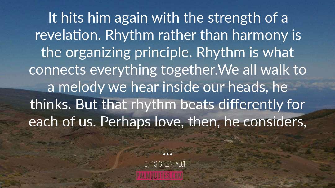 Rhythm quotes by Chris Greenhalgh