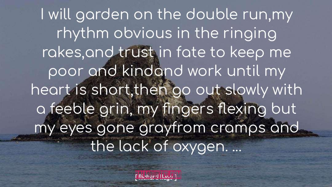 Rhythm quotes by Richard Hugo