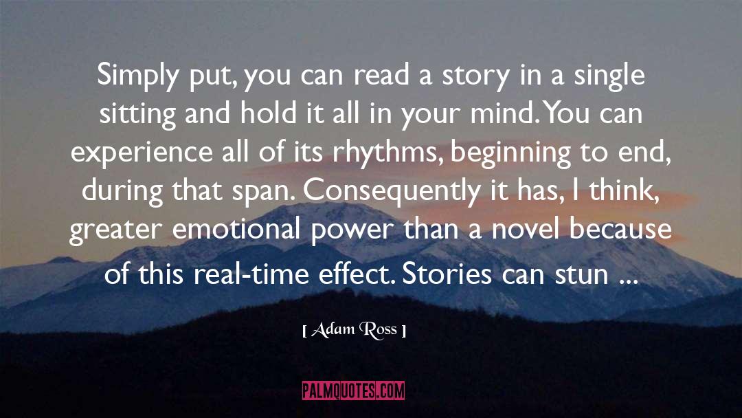 Rhythms quotes by Adam Ross