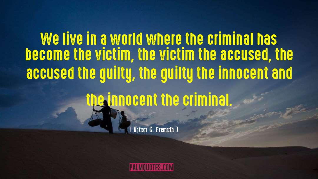 Riano Criminal Procedure quotes by Volker G. Fremuth