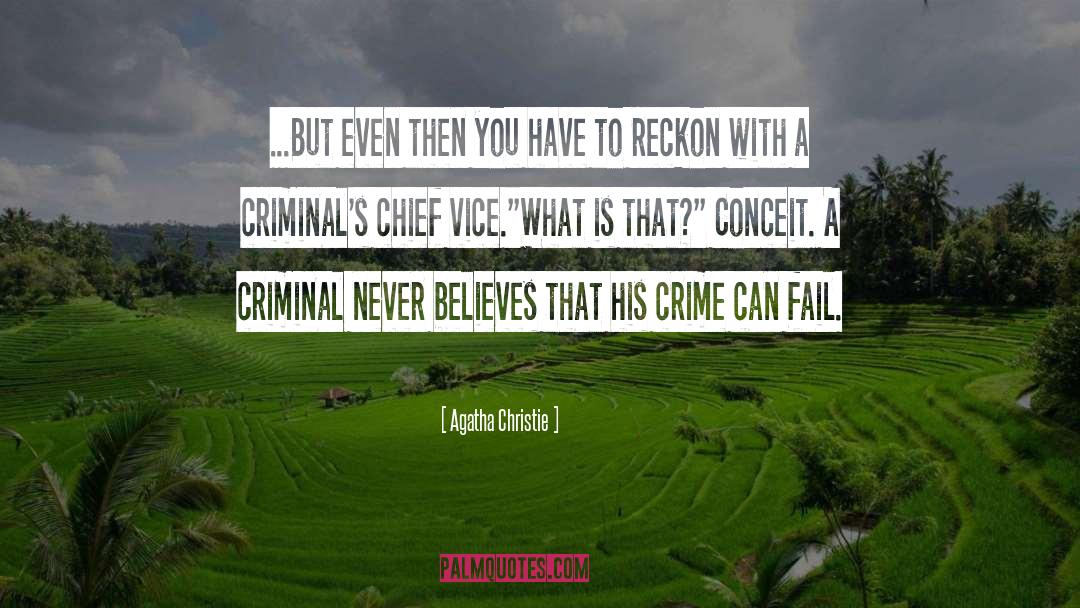 Riano Criminal Procedure quotes by Agatha Christie
