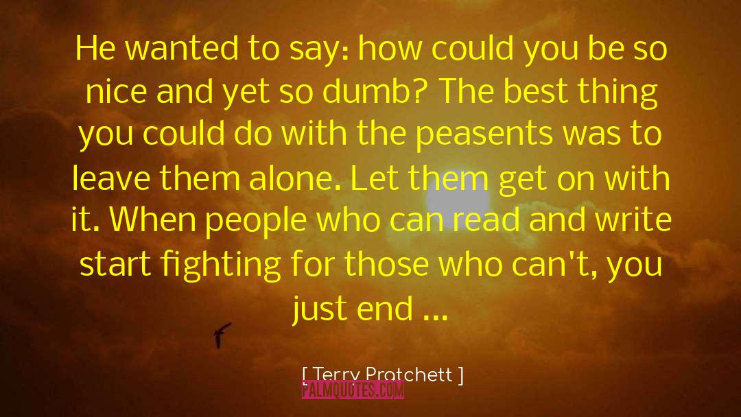 Ricewind quotes by Terry Pratchett