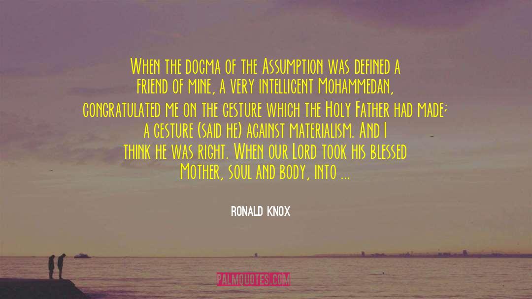 Rich Against Poor quotes by Ronald Knox