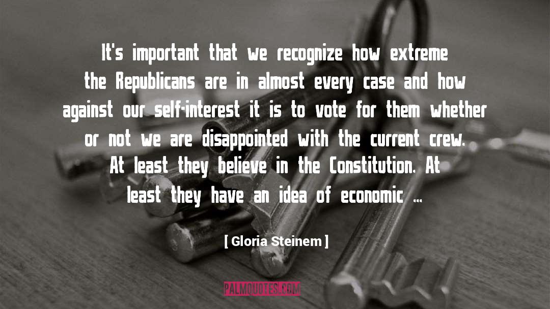Rich Against Poor quotes by Gloria Steinem