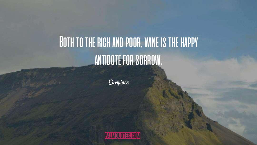 Rich And Poor quotes by Euripides