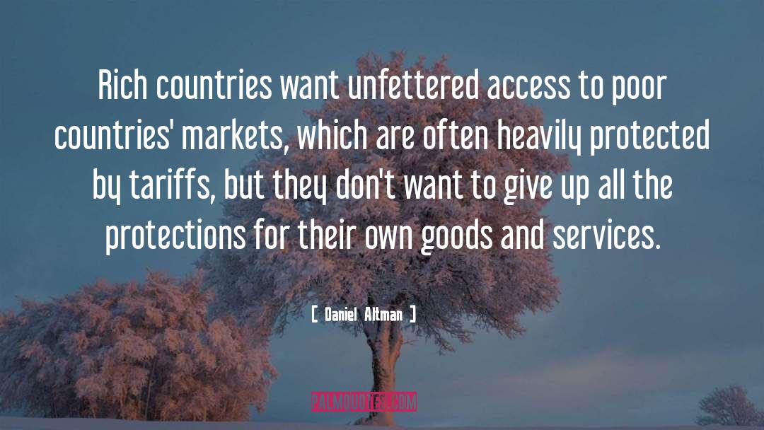 Rich Countries quotes by Daniel Altman