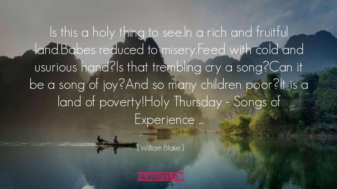 Rich Kid quotes by William Blake