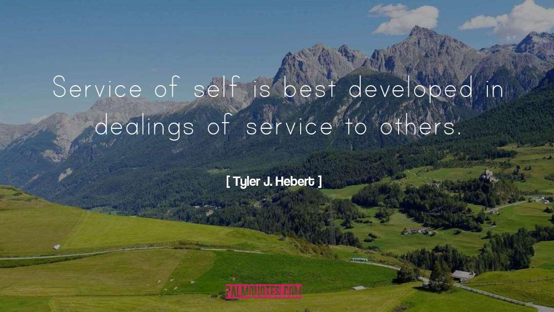 Rich Knowledge quotes by Tyler J. Hebert