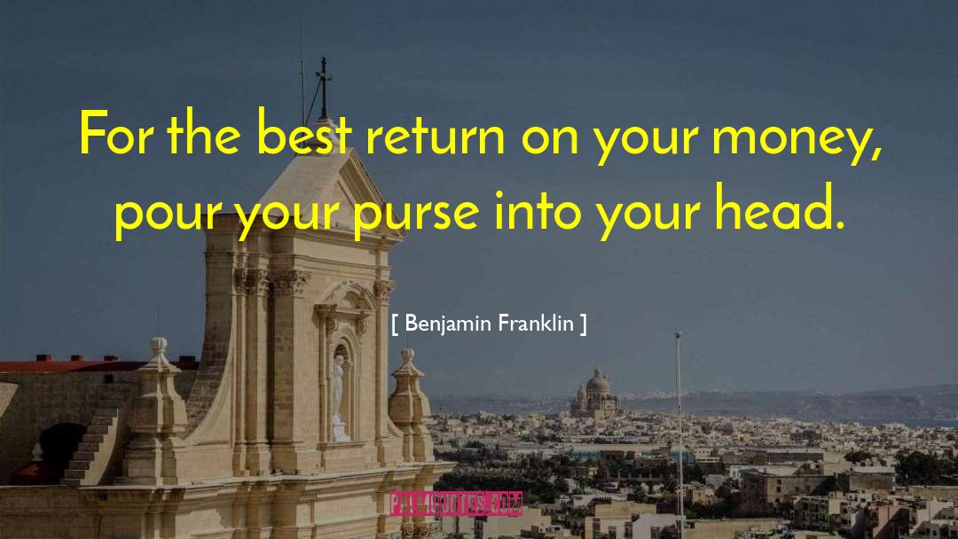 Rich Money quotes by Benjamin Franklin