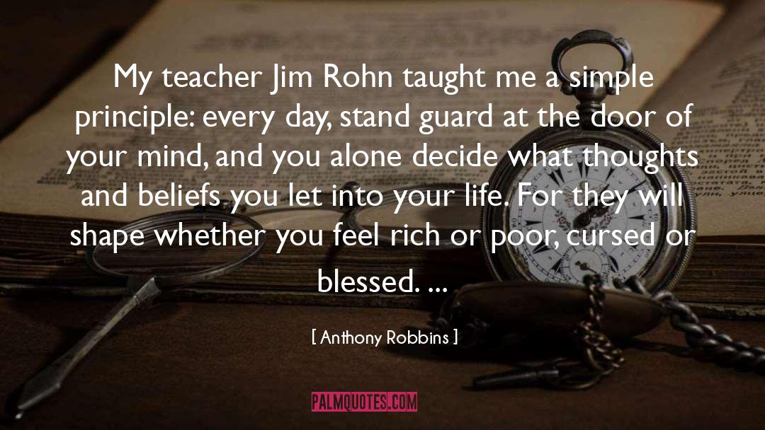 Rich Or Poor quotes by Anthony Robbins