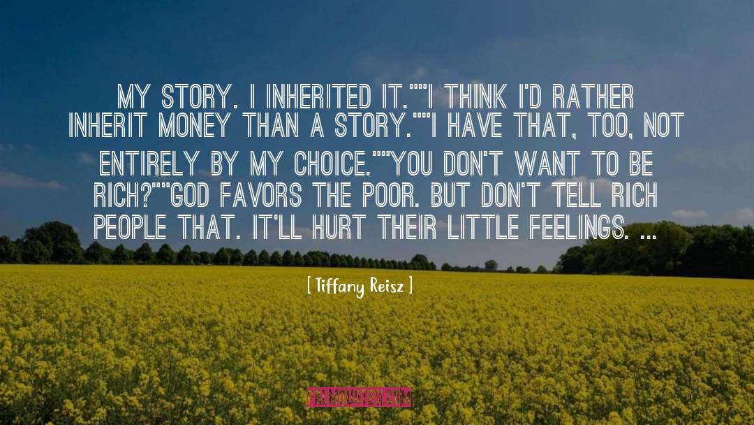 Rich People quotes by Tiffany Reisz