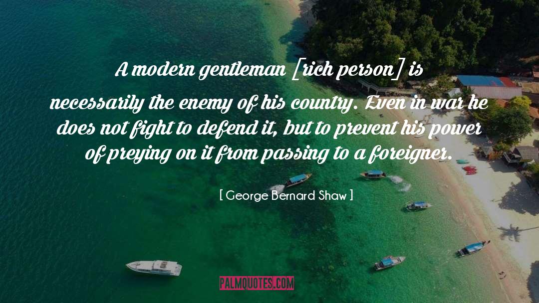 Rich Person quotes by George Bernard Shaw