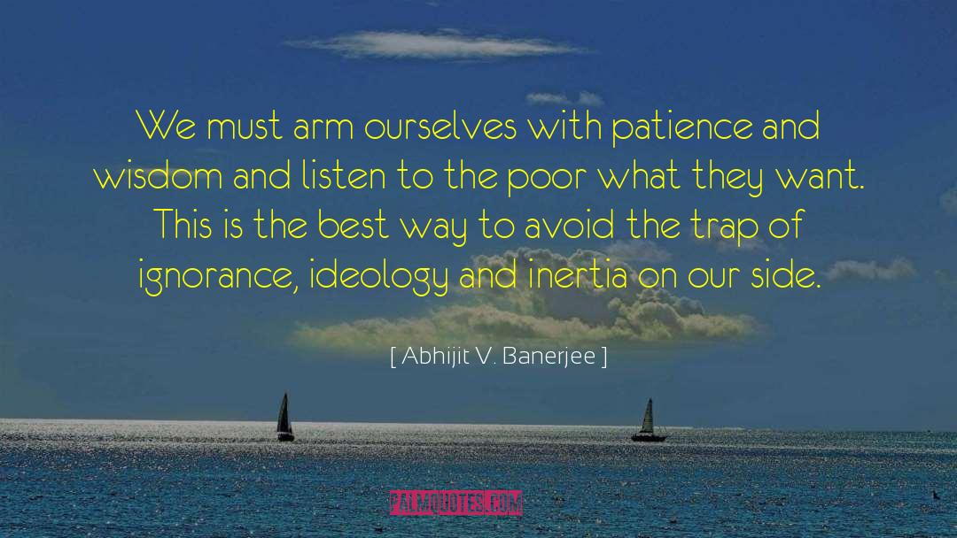Rich V Poor quotes by Abhijit V. Banerjee