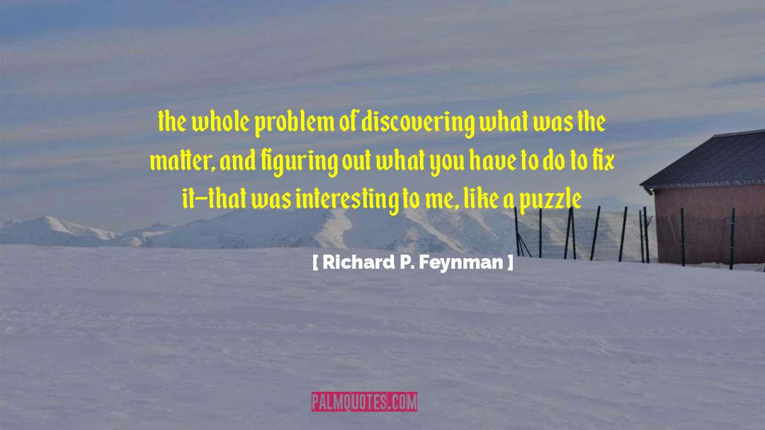 Richard Burton quotes by Richard P. Feynman