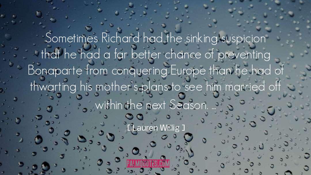 Richard Hannay quotes by Lauren Willig