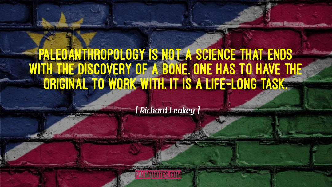 Richard Proenneke quotes by Richard Leakey