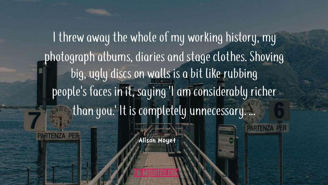 Richer quotes by Alison Moyet