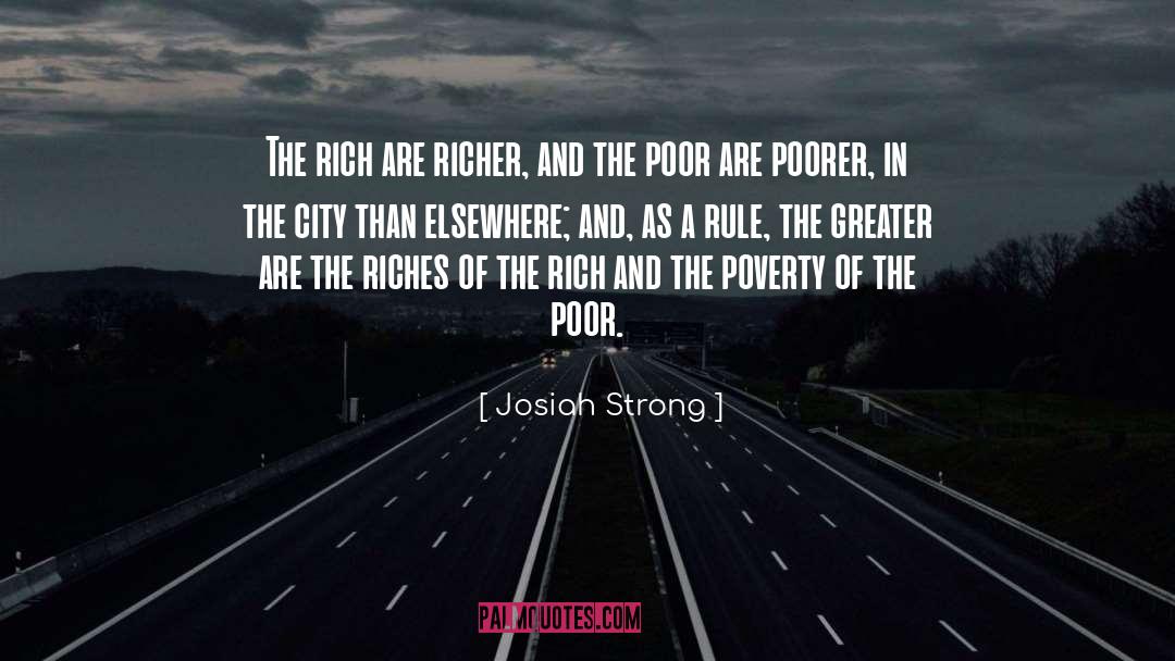 Richer quotes by Josiah Strong