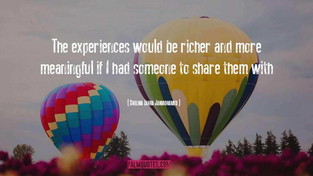 Richer quotes by Shelina Zahra Janmohamed