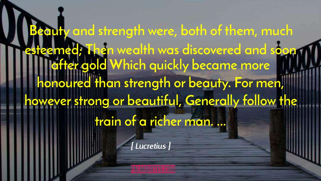 Richer quotes by Lucretius