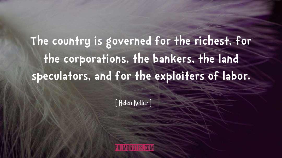 Riches And Poors quotes by Helen Keller