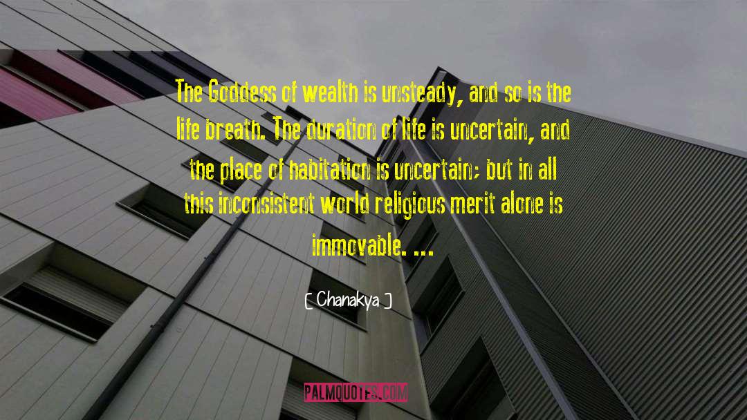 Riches And Wealth quotes by Chanakya
