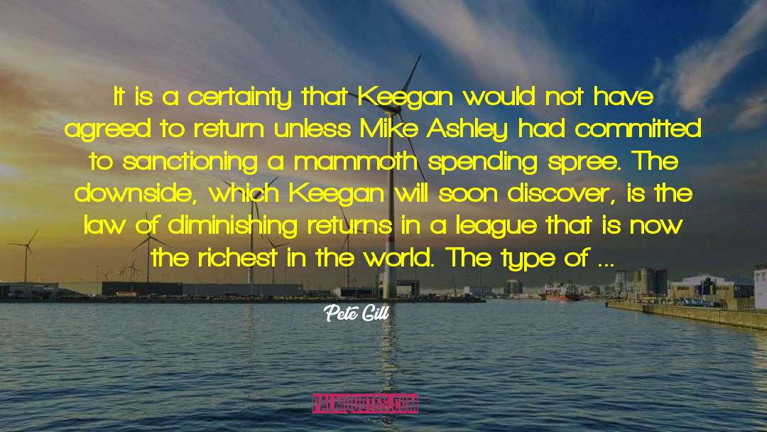 Richest In The World quotes by Pete Gill
