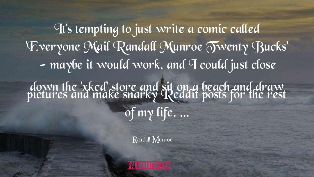 Richiamare Mail quotes by Randall Munroe